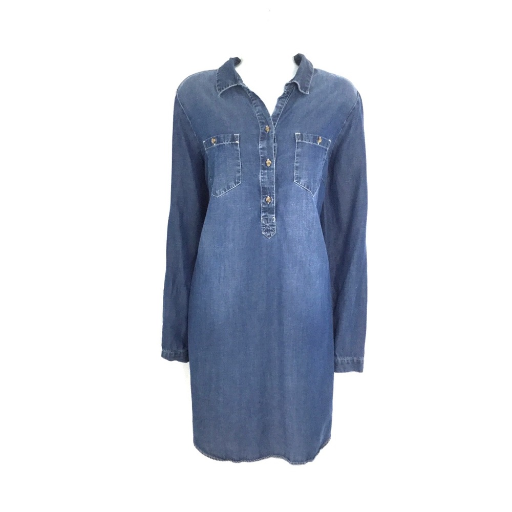 Lucky Brand Tencel Blend Tunic Dress Size Large